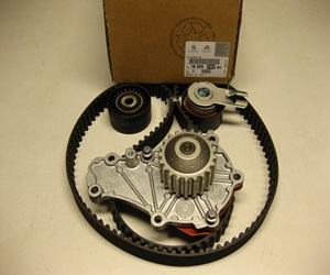 Citroen C5 1.6 HDI vezérműszíj készlet vízpumpával - Gyári új Citroen alkatrészek